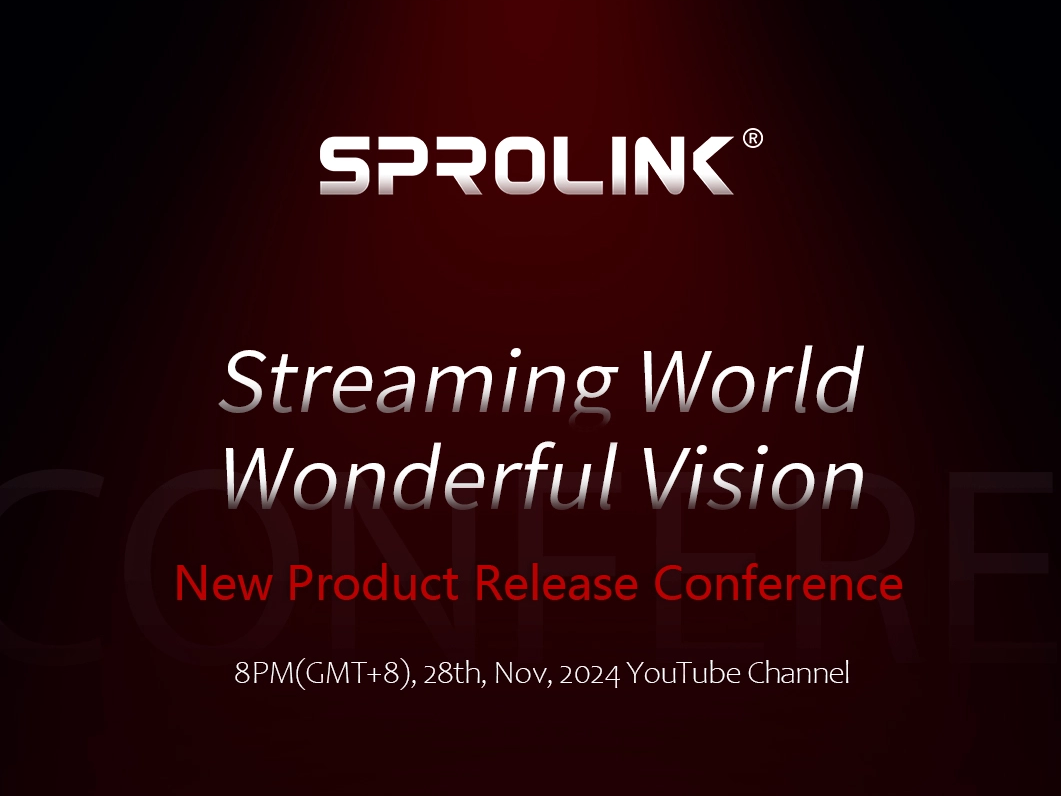 一视科技 SPROLINK · 全球新品发布会即将震撼开启！